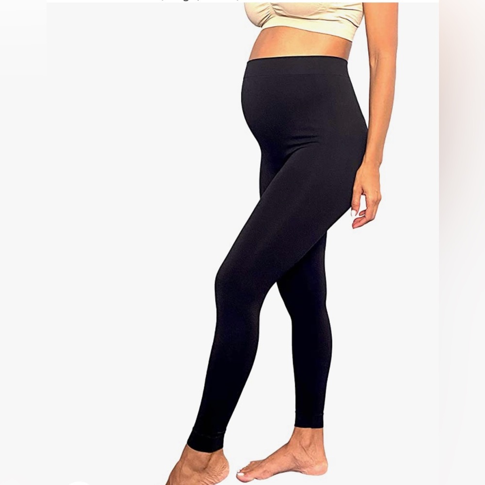 Isabel Maternity by Ingrid & Isabel Black Maternity Leggings